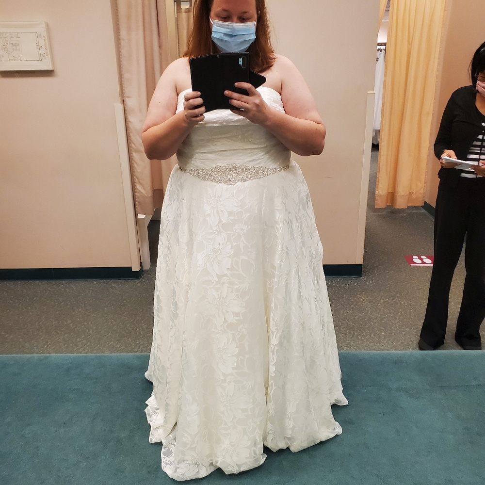 David's Bridal Wedding Dress